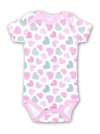 Candy hearts newborn bodysuit