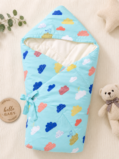 Dreamy Clouds Newborn Swaddle